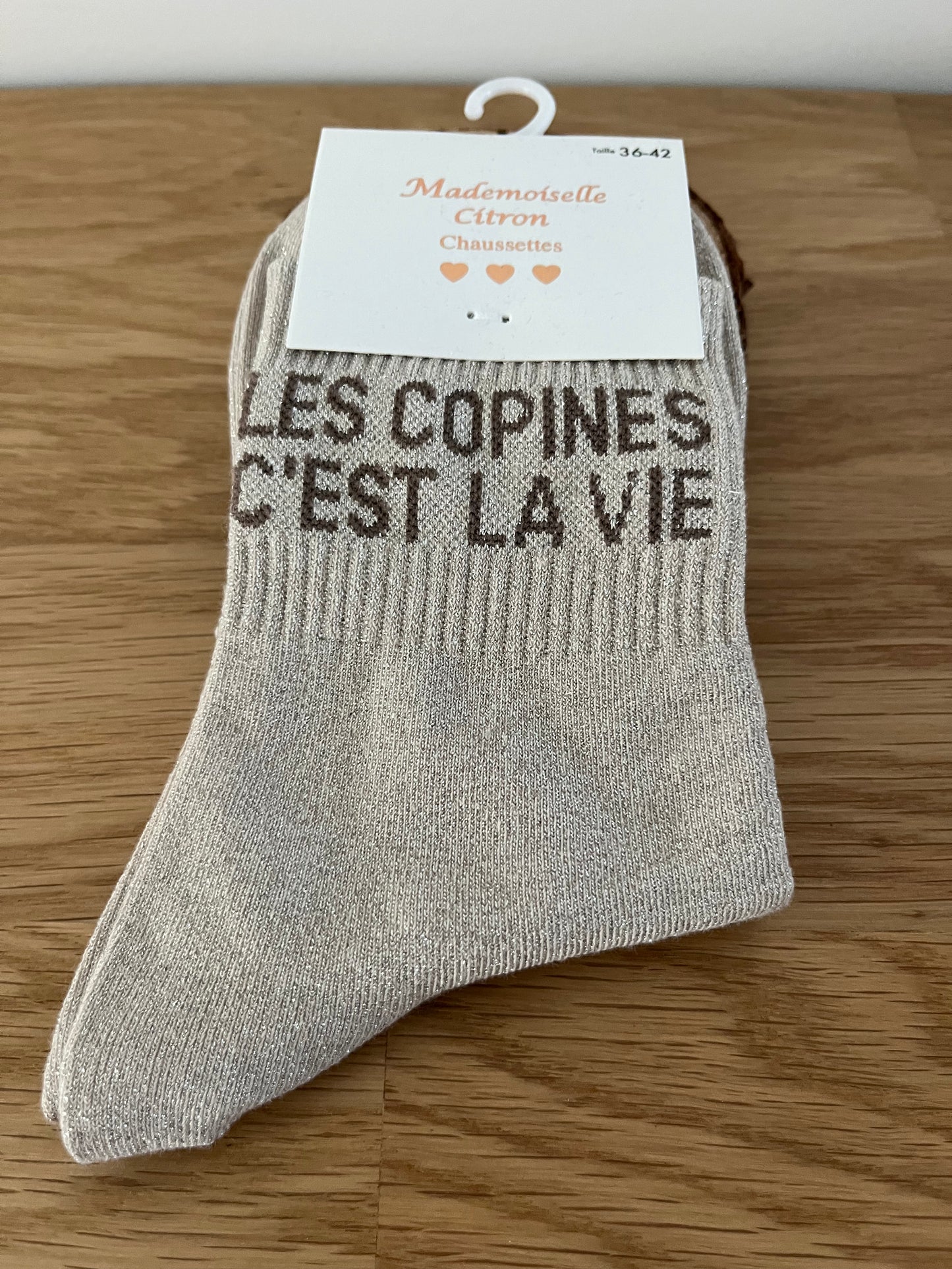 Paire chaussettes