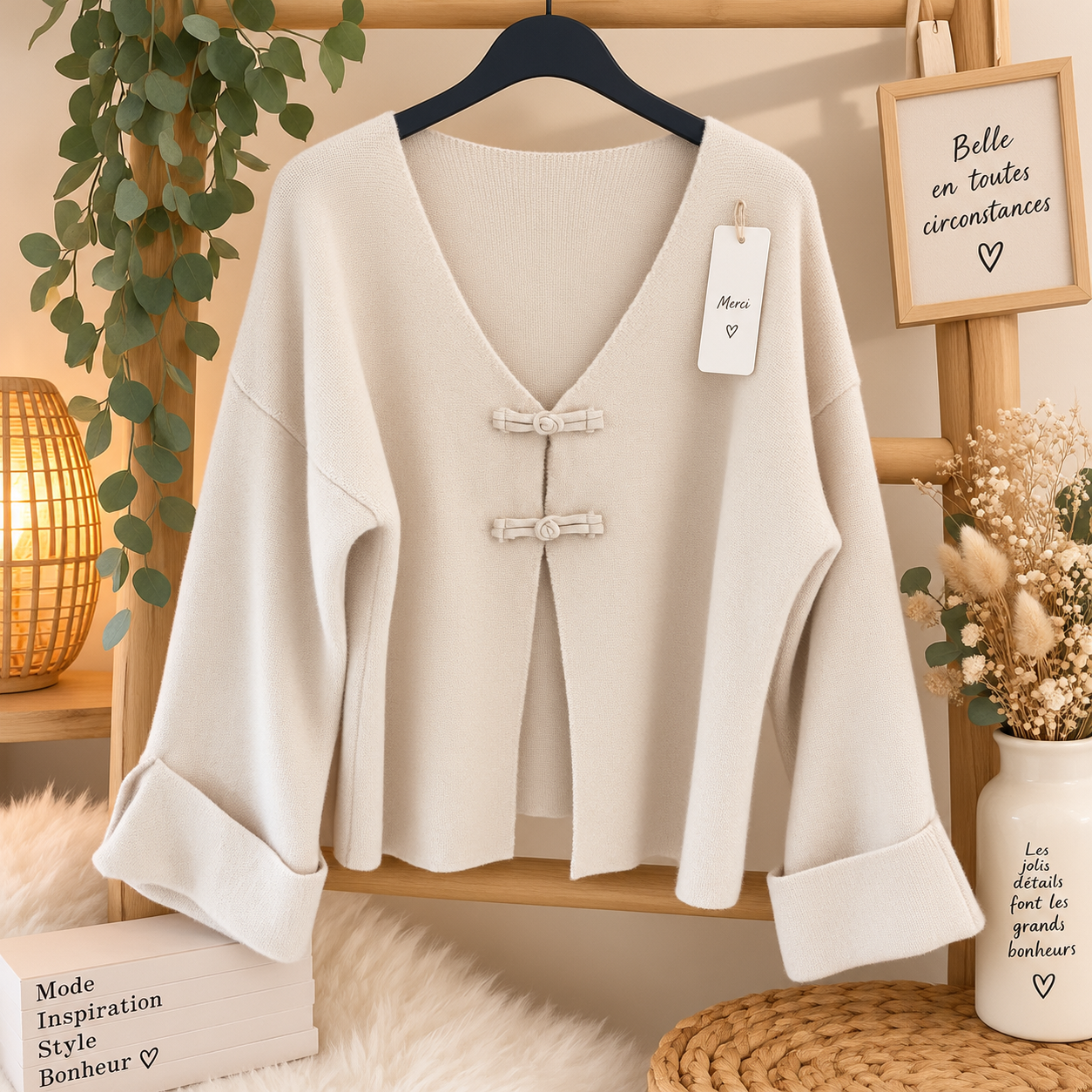 Gilet beige