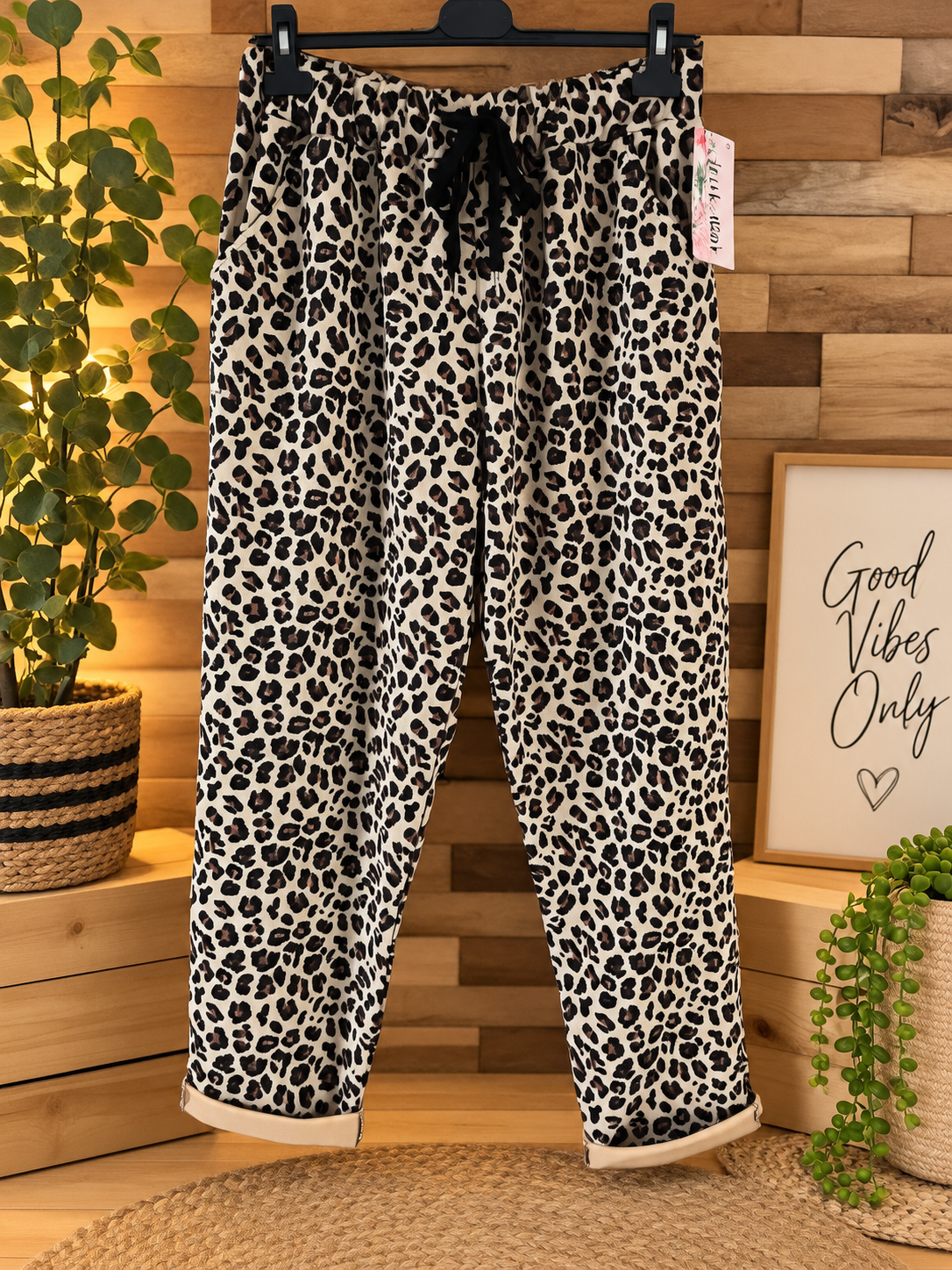 Pantalon léopard