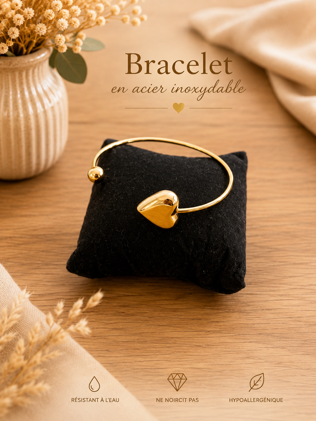 Bracelet cœur