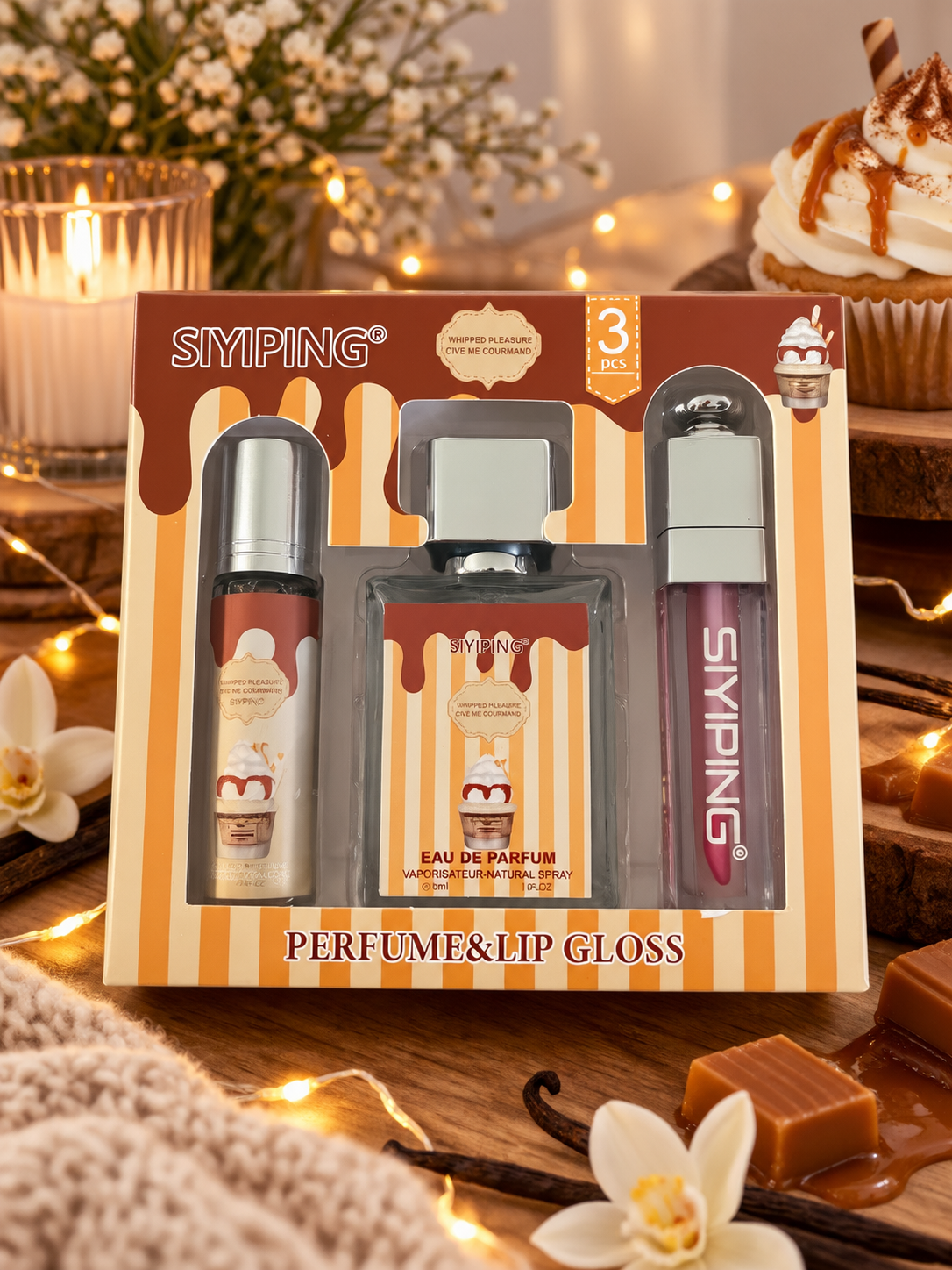 Coffret Parfum Caramel