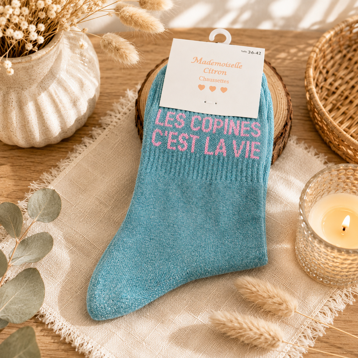 Paire chaussettes