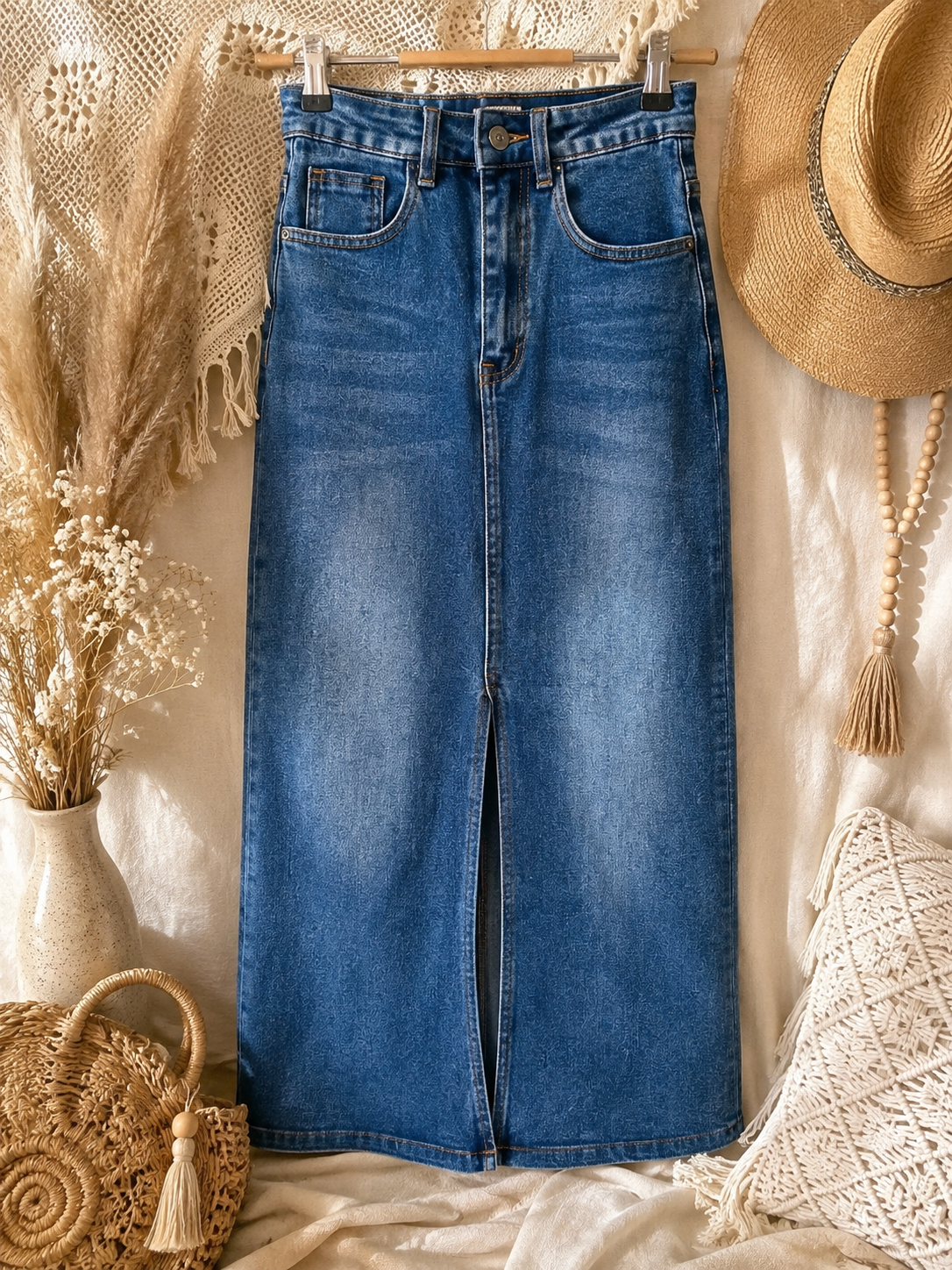 Jupe jeans
