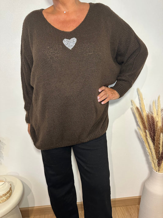 Pull cœur